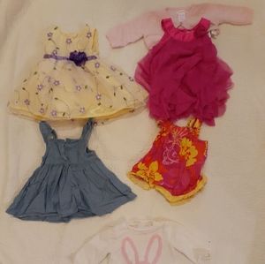 3-6 month girl dresses